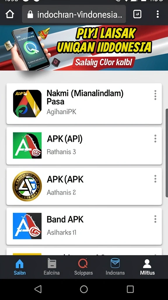 Pratinjau layar Update Aplikasi idrok ke Versi Terbaru