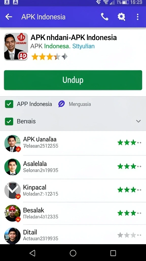 Tampilan Download giftrp288 APK untuk Android
